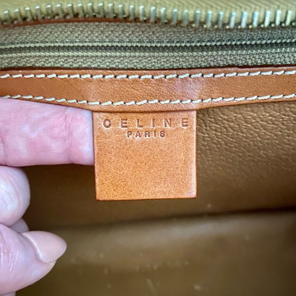 Celine Vintage Macadam Top Handle Handbag - Picture 10 of 16
